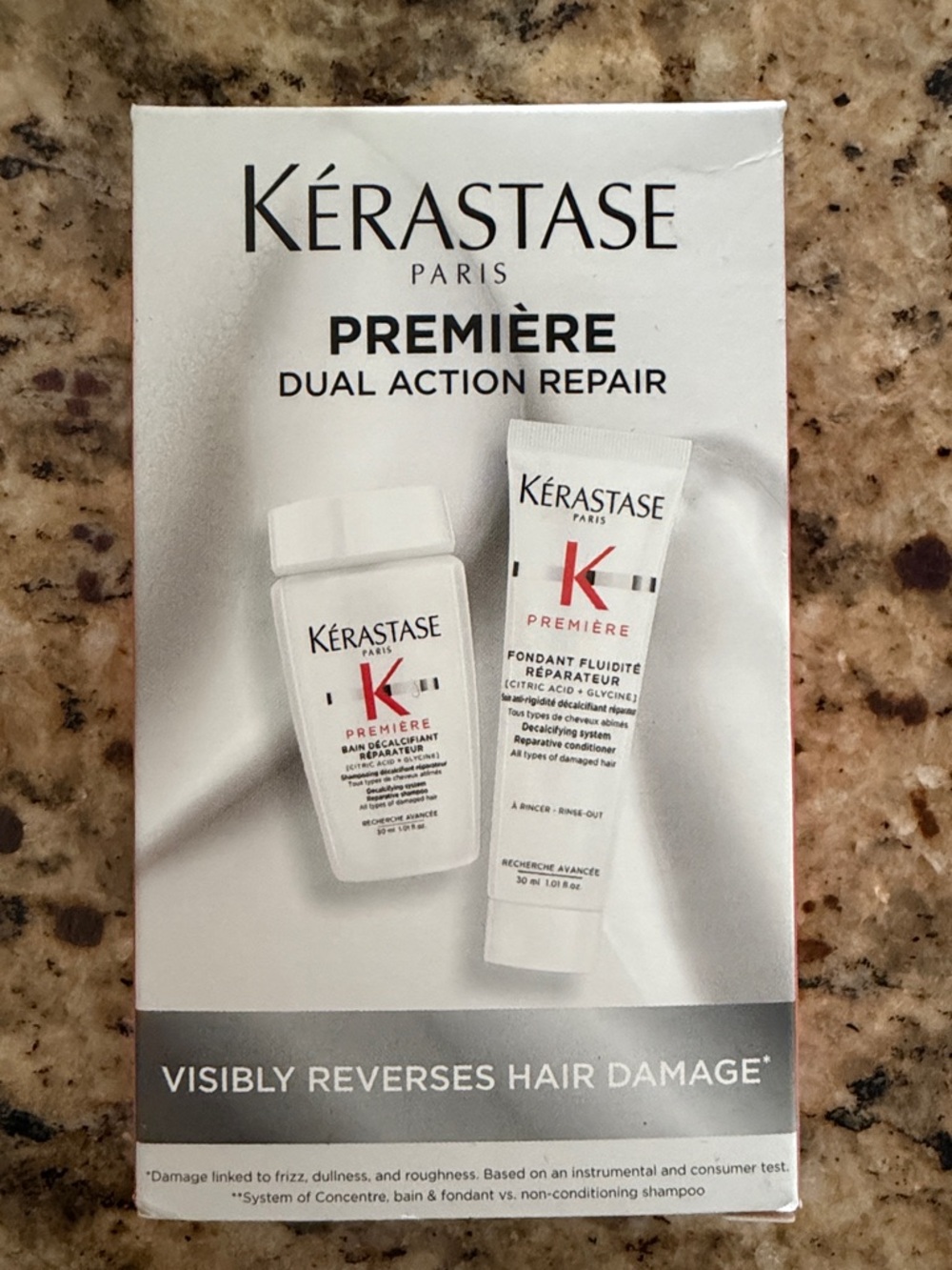 Kérastase Première Dual Action Repair Hair Treatment - White & Silver Packaging